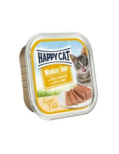 Happy Cat Duo Paté hovädzie+králik 100g